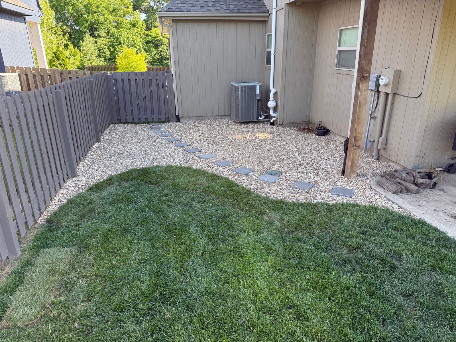 Landscaping project completed by ProFix